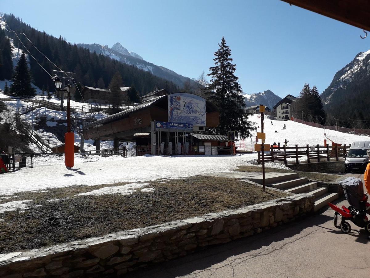 Magnifique Studio Au Pied Du Telecabine D'Arrondaz Et Des Pistes De Ski Modane Exteriér fotografie