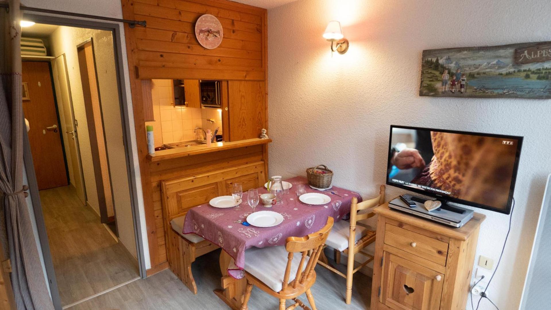 Magnifique Studio Au Pied Du Telecabine D'Arrondaz Et Des Pistes De Ski Modane Exteriér fotografie